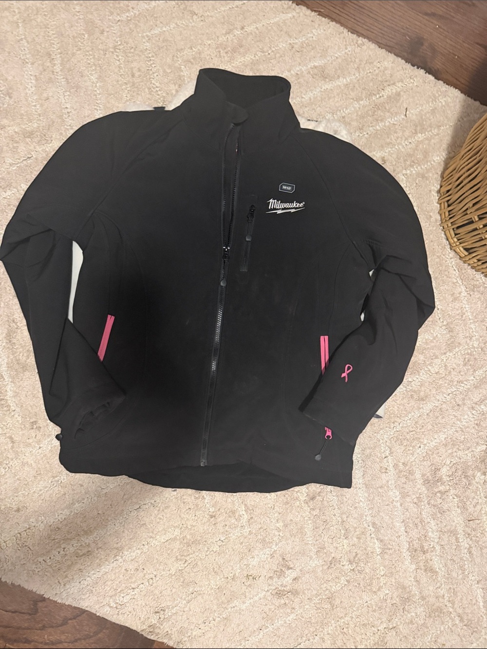 Women's Milwaukee M12 Black Softshell Jacket coat heated Sz M